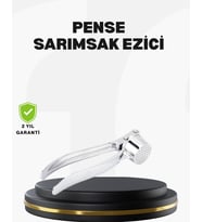 Northcity Profesyonel Sarımsak Ezici - Sağlam Yapı, Rahat Kavrama ve Hijyenik Mutfak Çözümü