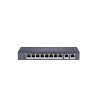 HIKVISION 8port 60w FULL PoE DS-3E0310P-E/M 10/100 2X-UPLINK Yönetilemez Switch Metal