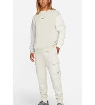 Nike Sportswear Fleece Cargo Pant Şardonlu Krem Eşofman Altı