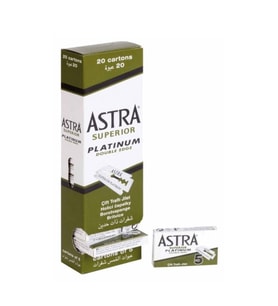 Tıraş Bıçağı Yeşil Jilet 20'li Paket Ast