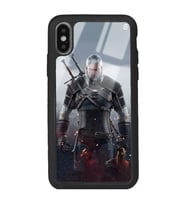 iPhone X Vitcher 3 Tasarımlı Glossy Telefon Kılıfı