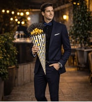 Koni Club Premium Erkek Hediye Konisi 24– Papyon, Deri Cüzdan, Bileklik & Aksesuar Seti (6 Parça)