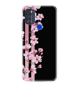 Reeder P13 Blue Max Pro 256gb Kılıf Desenli Silikon Boyun Askılı Pink Flowers 3 1393