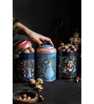 Silindir Saklama Kabı Ø10,5 cm 3 lü Set
