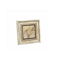 Baş Etüdü (Leonardo Da Vinci) Baskılı Taş Tablo 20x20