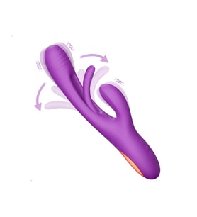 Modern 3 Modlu Rabbit Vibrator Mor