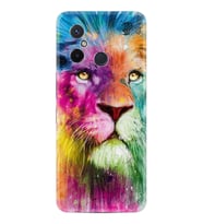 Xiaomi Redmi 12C Kılıf Resimli Desenli Baskılı Silikon Colorfull Leon 2 1388