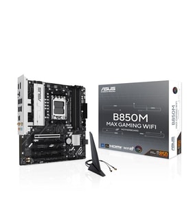ASUS B850M MAX GAMING WIFI6 DDR5 HDMI-DP TYPEC PCIE 5.0 AM5 MATX