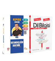 Doktrin 2026 KPSS Vatandaşlık Vatandaşlığın Doktrini ve AKM Dil Bilgisi Soru Bankası Seti 2 Kitap