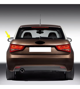 Audi A1 2010-2014 Sol Dış Dikiz Ayna Camı Isıtmalı 8X0857535E