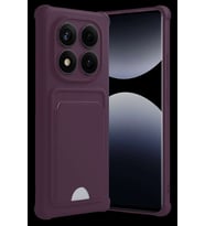 Redmi Note 14 Pro 5G Kelvin Kartvizitli Silikon - Derin Mor