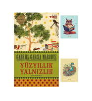 Yüzyıllık Yalnızlık - Gabriel Garcia Marquez -9789750719363 - Can Yayınları (2 NOT DEFTERLİ) (Renksiz)