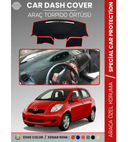 TOYOTA YARİS (2005-2013) Torpido Örtüsü Ön Panel Koruma Tam Uyum UV Koruma Kaymaz