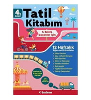 4. Sınıf Tatil Kitabım Tudem Yayınları