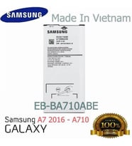 Samsung Galaxy A7 2016 Batarya EB-BA710ABE Vietnam Üretim Batarya 3300mAh Servis ürünü