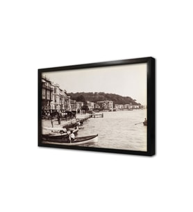 Eski İstanbul Çerçeveli Mdf Tablo