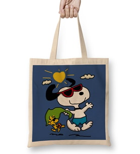 Summer Snoopy 01 Bez Çanta Uzun Saplı