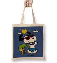 Summer Snoopy 01 Bez Çanta Uzun Saplı