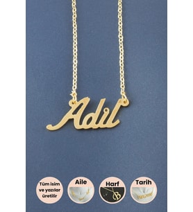Adil İsimli Kolye