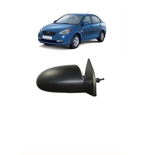 2006-2012 HYUNDAİ ACCENT ERA DIŞ DİKİZ AYNASI SAĞ TARAF YOLCU TARAFI MANUEL AYARLI