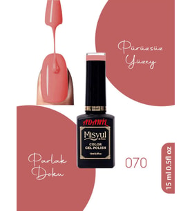 Adanil 15 ml Misyul Profesyonel Kalıcı Oje Mis-070