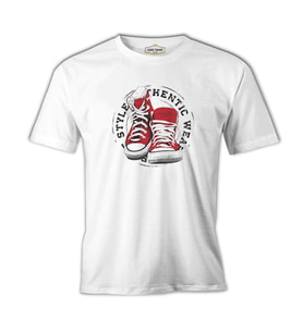 Red Wear - Ayakkabı Beyaz Erkek Tshirt