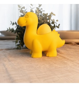 Northcity 3D Baskı Dinozor Yumurtalık - Sevimli Eggosaurus Yumurta Tutucu-Sarı