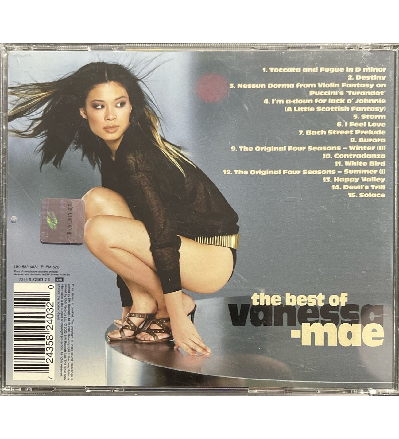 Müzik CD sidir - Plak Değildir) CD The Best Of Vanessa Mae CD