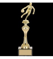 ODAK KUPA - Figürlü Kupalar - Basketbol Kadın Figürlü Kupalar FG-029 B - 34 cm