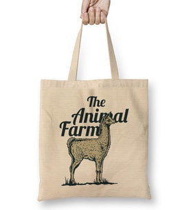 The Animal Farm Llama Bez Çanta Uzun Saplı