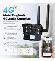 4g Sım Kartlı Araç Güvenlik ve Takip Kamerası – Canlı Izleme, Gece Görüşlü, Kayıt Kamerası