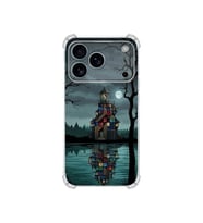 PrintiFy Apple iPhone 17promax ile Uyumlu Simya Serisi Gölge Ve Cam Tasarımlı Uv Baskılı Köşe Korumalı Antişok Kılıf