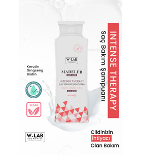 W-Lab Cosmetics Madeleb Intense Therapy Keratin Şampuan 300 ML