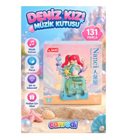 HK112 JAKİ DENİZ KIZI MÜZİK KUTUSU 131 PARÇA BLOCK