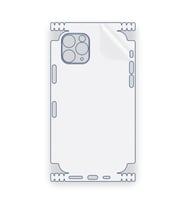 SChitec Apple iPhone 11 Pro Uyumlu Fullbody Arka Kaplama Hidrojel Koruyucu Film