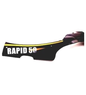Ramzey Rmg Rapid 50 Marşbiyel Sol Siyah-Sarı