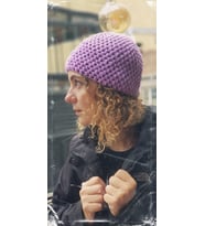 Unisex Erkek Bere- Kadın Bere Grain Mor Bere