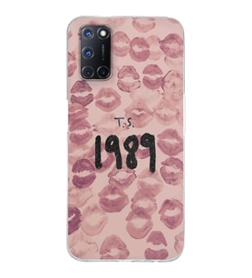 Oppo A52/A72/A92 Uyumlu 1989 Taylor Swift Tasarımlı Şeffaf Telefon Kılıfı