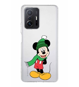 Xiaomi  Mi 11T Pro  Uyumlu Kapak Mickey Mouse Tasarımlı Şeffaf  Kılıf