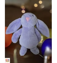 33 cm Peluş Tavşan – Çocuklar İçin Sevimli Oyuncak (Ekru)