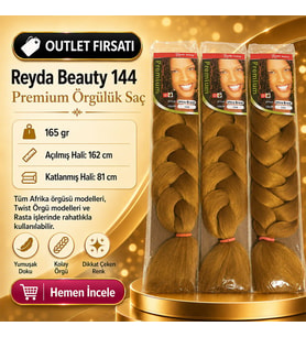 3 Paket - Afrika Örgüsü Ve Rasta İçin Sentetik Saç 144