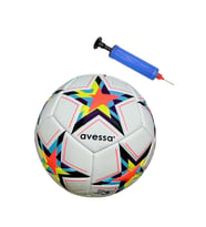 Avessa FT800-110KB Futbol Topu 4 Astar Pompalı (Kırmızı-Beyaz)