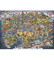 Anatolian 3000 Parça Harika Dünya Puzzle
