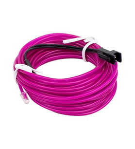 5 Metre 5 Volt USB Adaptörlü Neon Mor İp Aydınlatma PM-6082