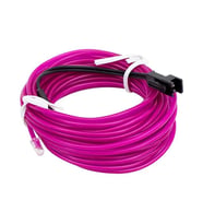 5 Metre 5 Volt USB Adaptörlü Neon Mor İp Aydınlatma PM-6082