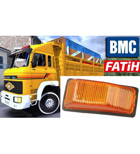 Üçler 0249L Bmc Fatih Çamurluk Sinyal Lambası Komple Duylu
