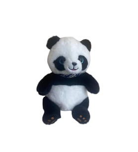Sevimli Panda 25 cm Peluş Oyuncak Uyku Arkadaşım (Çok Renkli)
