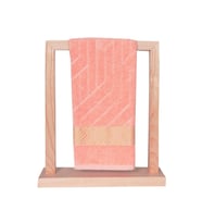 Vos Versa Bursa Varak Serisi 50x90cm %100 Pamuk Yüz Havlusu Somon VVHM0016