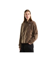 The North Face W FLEECE COLLARED JACKET Kadın Outdoor Polar Ceket NF0A8J6KUS51 Kırmızı