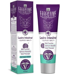 Effective Gastro Sindirim Sağlığı Destekleyici Kedi Malt Macunu 100 Gr